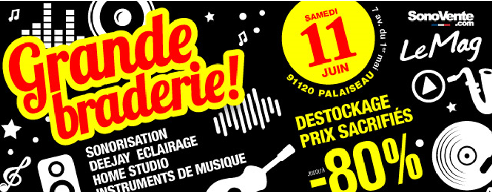 Braderie sonovente palaiseau